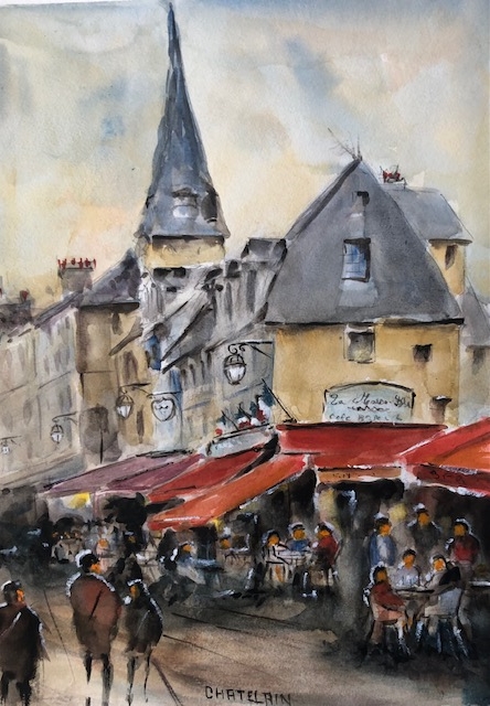 La ville d'Honfleur